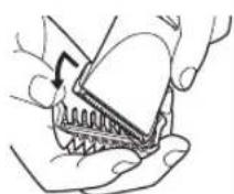 PANASONIC ER1411 - Identifisere deler - 5