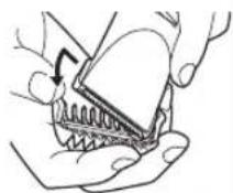 PANASONIC ER1411 - Anvendelse af hårklipperen - 2