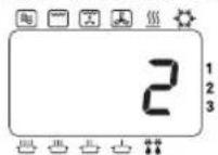 PANASONIC NEC1475 - Pour vérifier le nombre total d'heures d'utilisation: - 1