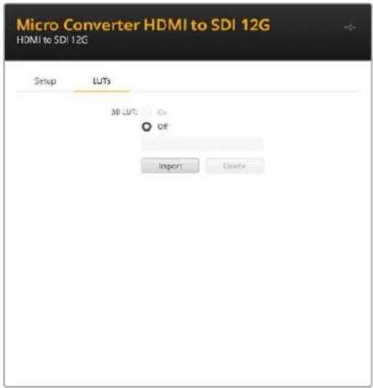 Blackmagic Design Micro Converter HDMI to SDI - LUT - 1