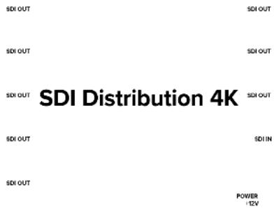 Blackmagic Design Micro Converter HDMI to SDI - Mini Converter SDI Distribution 4K - 1