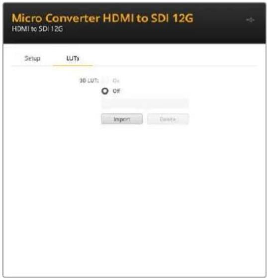 Blackmagic Design Micro Converter HDMI to SDI - LUTs - 1