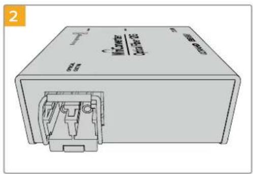 Blackmagic Design Micro Converter HDMI to SDI - Connessione per fibra ottica - 2