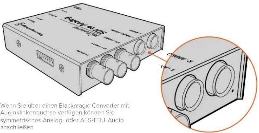 Blackmagic Design Micro Converter HDMI to SDI - Audioklinkenstecker - 1