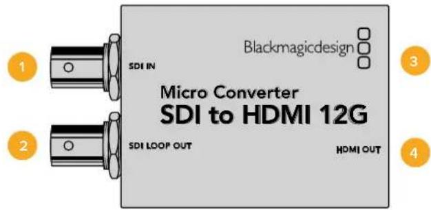 Blackmagic Design Micro Converter HDMI to SDI - LUT - 2
