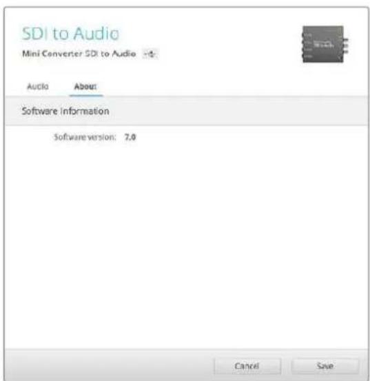 Blackmagic Design Micro Converter HDMI to SDI - About Tab - 1