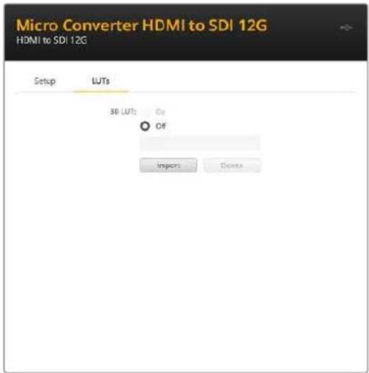 Blackmagic Design Micro Converter HDMI to SDI - LUT - 1