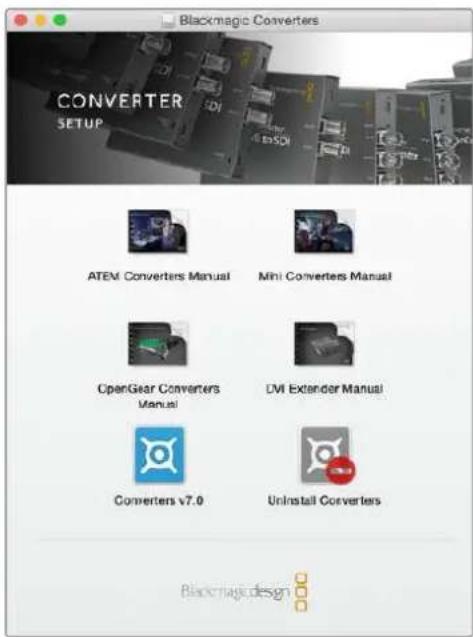 Blackmagic Design Micro Converter HDMI to SDI - Installation von Blackmagic Converters Setup - 1