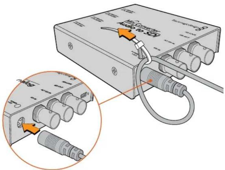 Blackmagic Design Micro Converter HDMI to SDI - 连接电源 - 1