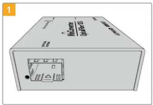 Blackmagic Design Micro Converter HDMI to SDI - Connessione per fibra ottica - 1