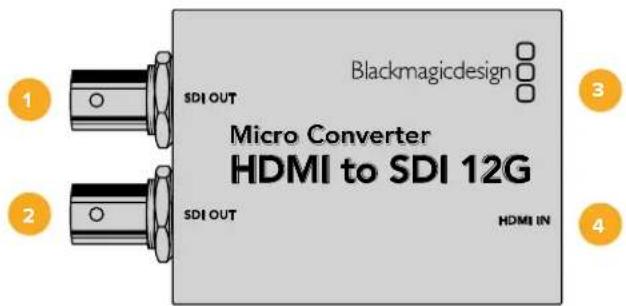 Blackmagic Design Micro Converter HDMI to SDI - LUT - 2