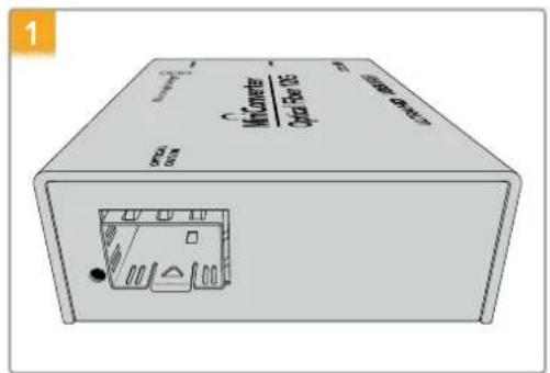 Blackmagic Design Micro Converter HDMI to SDI - Connecteurs fibre optique - 1