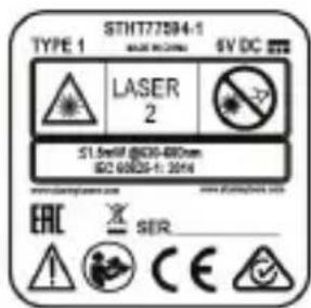 STANLEY SLL360 - Etichette di avverenza - 2