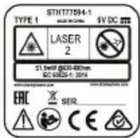 STANLEY SLL360 - Opozorilne nalepke - 2