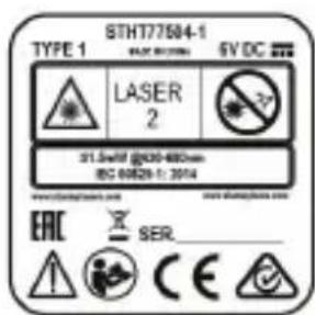 STANLEY SLL360 - Etiquetas de avis - 1