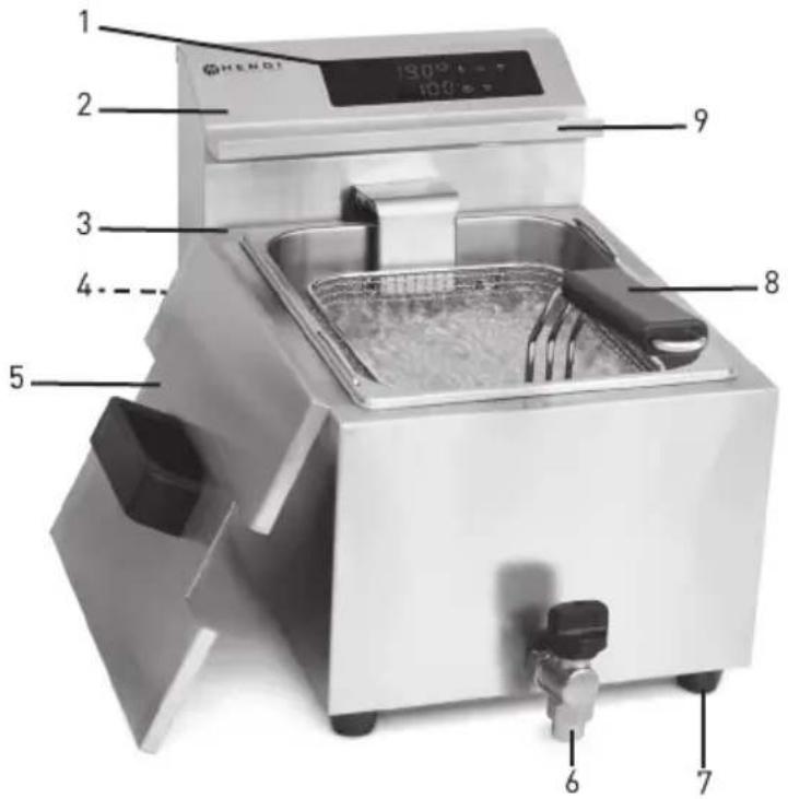 Hendi Mastercook Digital 207345 - OchOBhIe yactn ycTpoNCTBa - 1