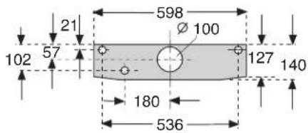 CONSTRUCTA CD10350 - Befestigung an der Wand - 2