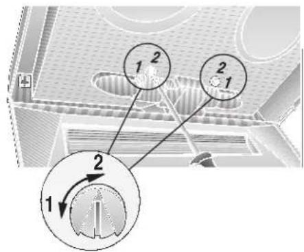 CONSTRUCTA CD10350 - Einstellen der Betriebsart: - 1