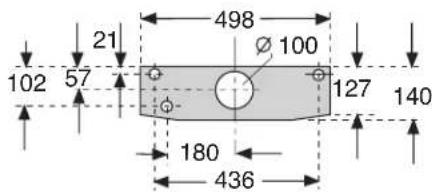 CONSTRUCTA CD10350 - Befestigung an der Wand - 1