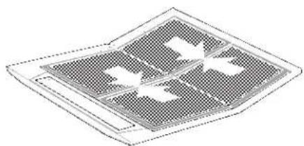 CONSTRUCTA CD10350 - Removing and installing the metal filter (See details for removing/inserting the fleece filter): - 1