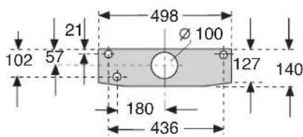 CONSTRUCTA CD10350 - Montaje de la campana directamente sobre la pared - 1