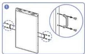 SAMSUNG OM46N - Retrait des poignées - 1
