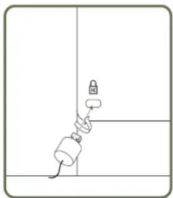 SAMSUNG OM46N - Verrouillage du dispositif antivol: - 1