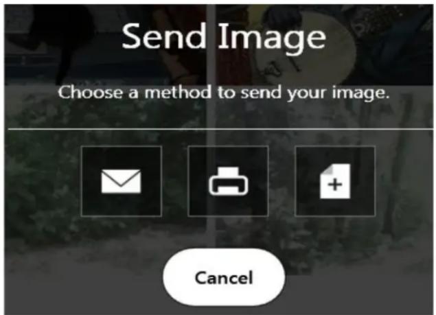 Motion Computing F5te - Envoi, impression et copie de vos photos - 1