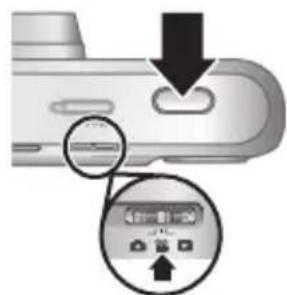 HP PhotoSmart M440 - Een videoclip opnemen - 1