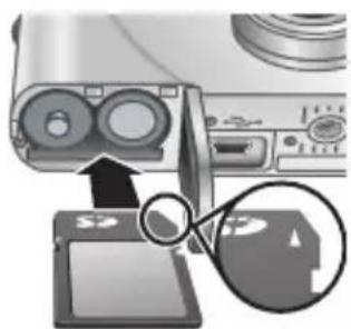 HP PhotoSmart M440 - Install and format an optional memory card - 1