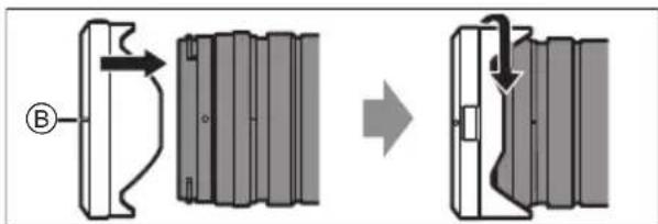 PANASONIC Lumix HX1025PP - ■ Lenzsf- und zu取外封 - 1