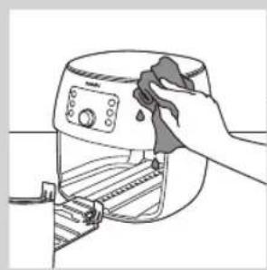 PHILIPS Premium Airfryer XXL HD9861 - Warning - 1