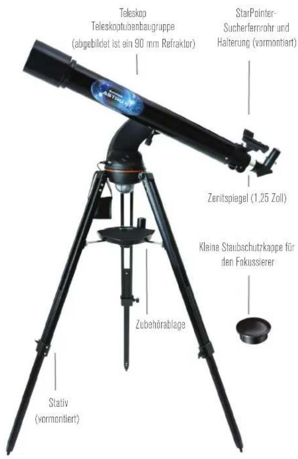 CELESTRON Astro Fi 130 - LIEFERUMFANG - 1
