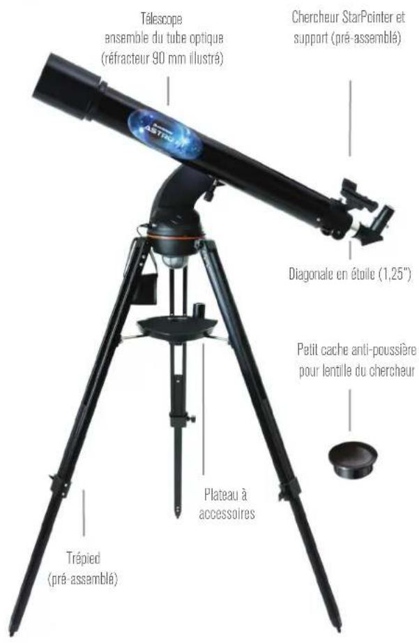 CELESTRON Astro Fi 130 - VOUS TROUVEREZ DANS LA BOITE - 1