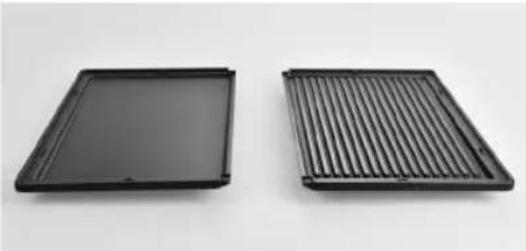 Solis Deli Grill 7951 - A 2 piastre di cottura, 1 piastra piatta e 1 piastra scanalata - 2