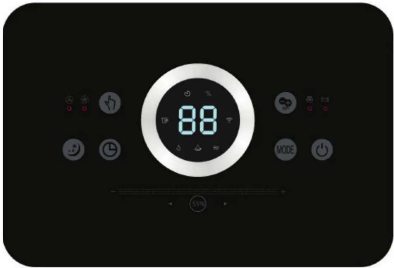 Clean Air Optima CA707 Smart - Control panel / Operation instruction - 1