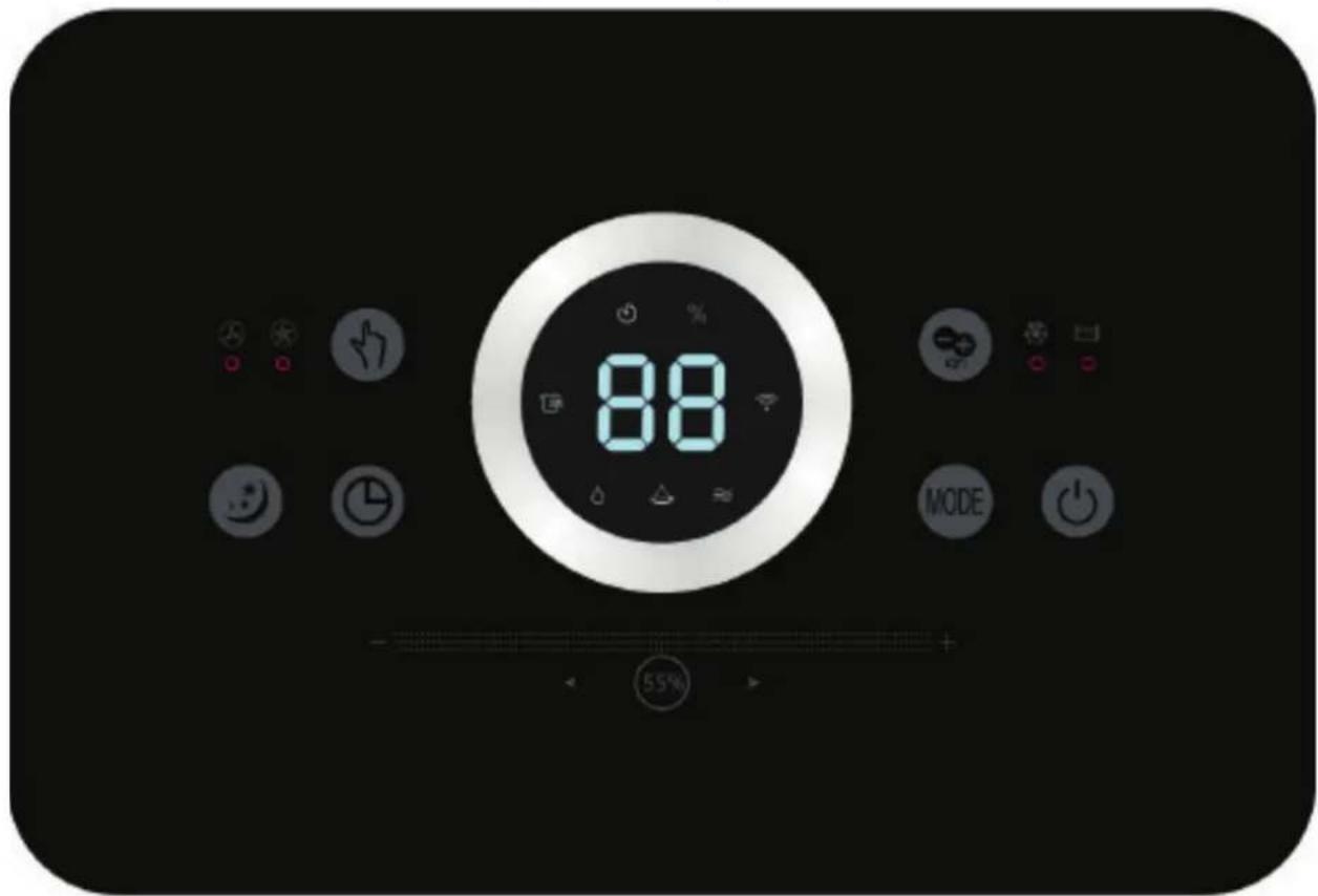 Clean Air Optima CA707 Smart - Panou de comanda/Instruçtiune de operare - 1