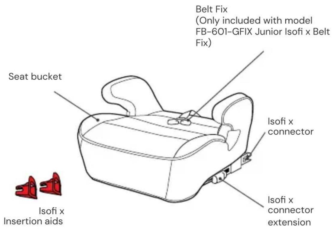 Osann Junior Isofix - Front view - 1