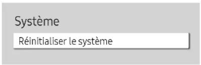 SAMSUNG SBBSSN - Réinitialiser le système - 1
