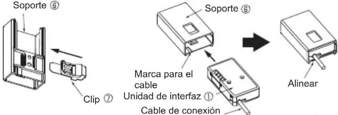 MITSUBISHI MAC567IFE - Al montar en elgado exterior de la unidad interior - 1