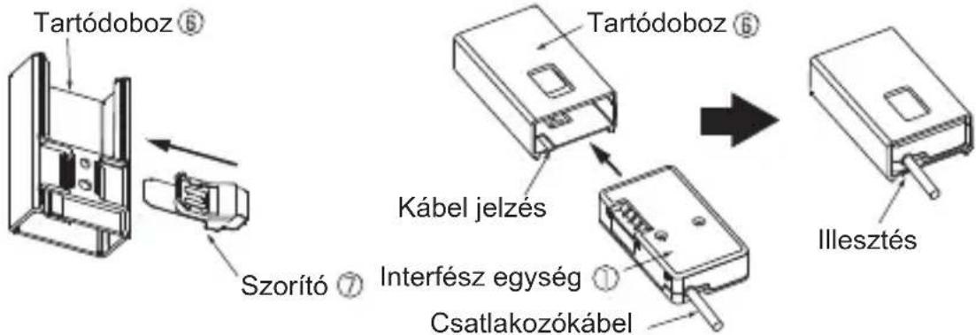 MITSUBISHI MAC567IFE - Ha a belteri egység külso oldalára szereli - 1