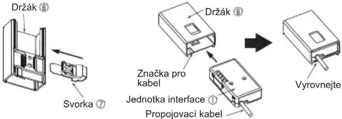 MITSUBISHI MAC567IFE - Pri montázi na vnejši stranu vnitní Jednotky - 1