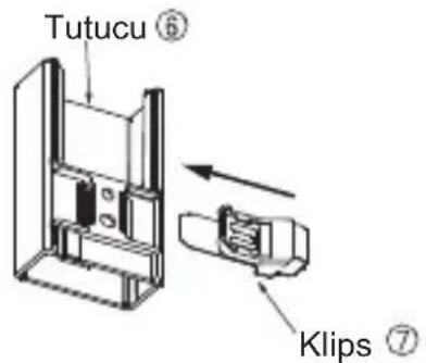 MITSUBISHI MAC567IFE - Ic mekan unitesinin di s tarafina montaj - 1