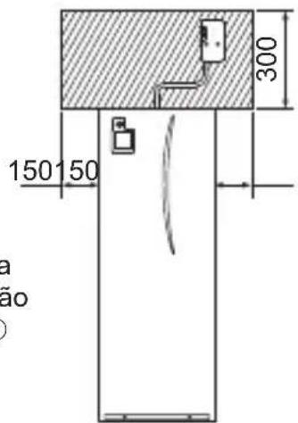 MITSUBISHI MAC567IFE - Exemplo de montagem no lado esquerdo daunitieslade interior - 5