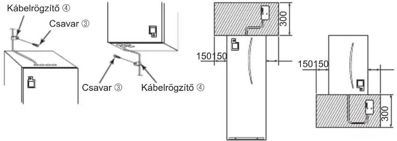 MITSUBISHI MAC567IFE - Csatlakozás hengeres egységhez Csatlakozás hydroboxhoz - 1
