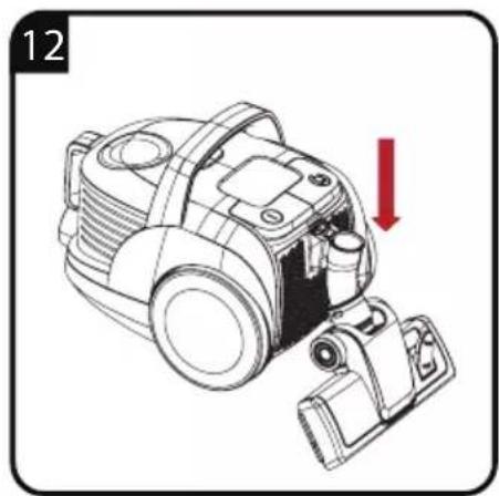 GRUNDIG VCC 3870 A - Cyclonic Vacuum Cleaner - 21