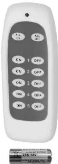 Gembird EGSSWS3F01 - REMOTE CONTROLLER - 1