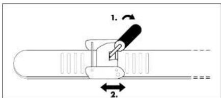 AURIOL IAN 282642 - Instructions de raccourcissement du bracelet pour le modele 2-LD4577-5 - 2