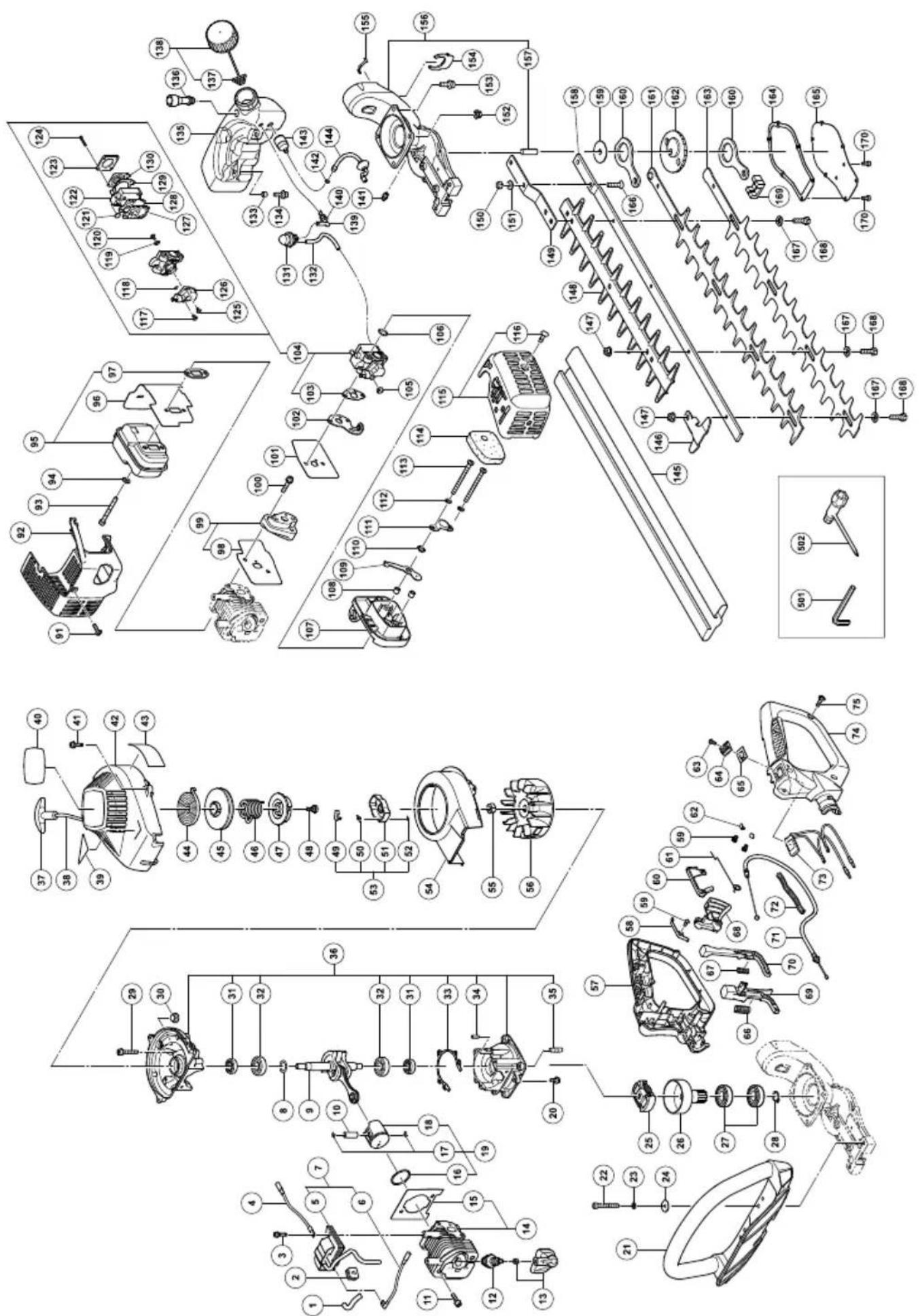 HITACHI CH 66EA3 - Kuukausittainen huolto - 3