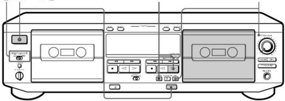 SONY TCWE425 - Enregistrement sur une cassette - 1